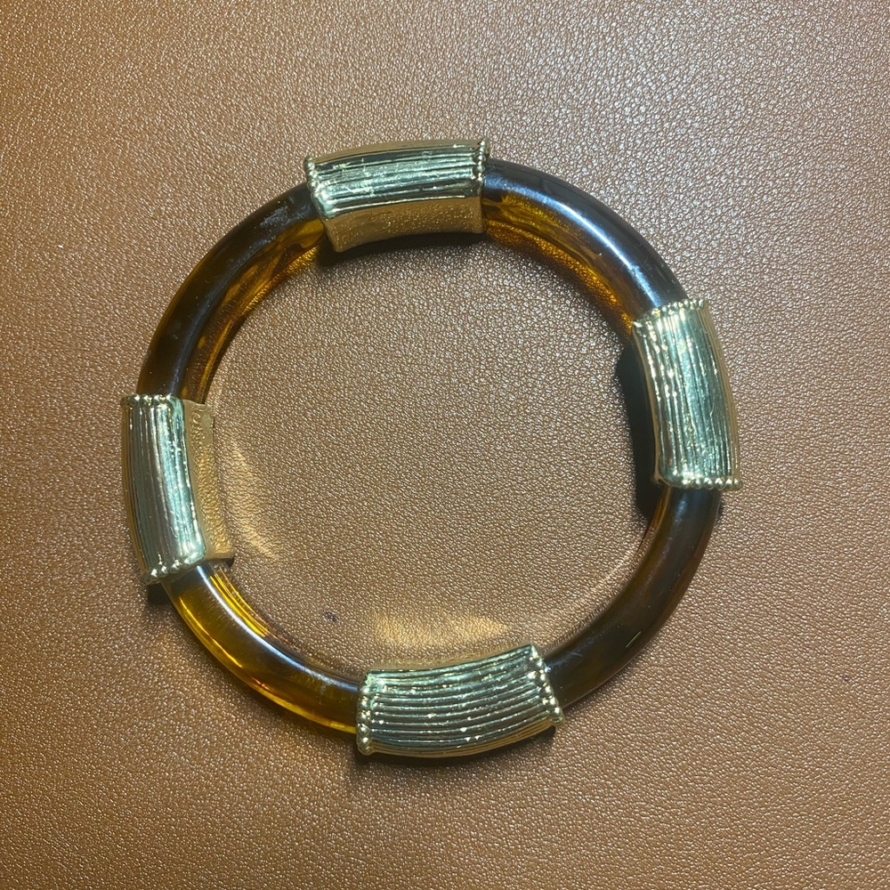 Lilly Pulitzer Tortoise and Gold Bangle